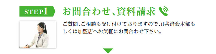 if共済会入会の流れ